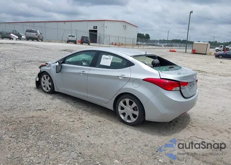 2012 Hyundai Elantra Limited (Ulsan Plant) из США, поврежденный, VIN KMHDH4AE5CU188258